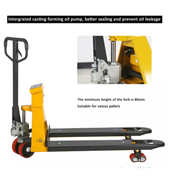 Electronic scale loading and unloading truck customization